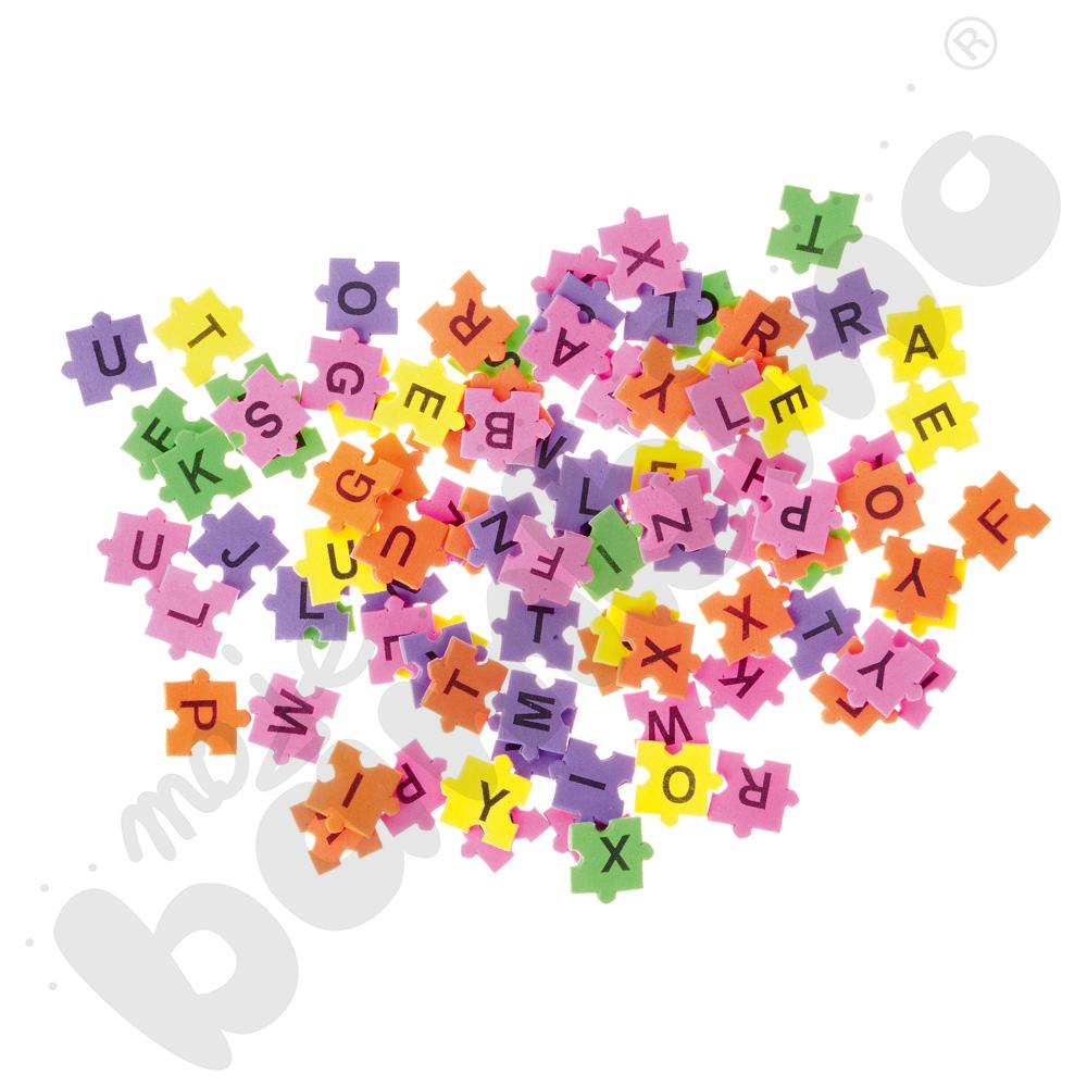   Puzzelki - literki samoprzylepne   