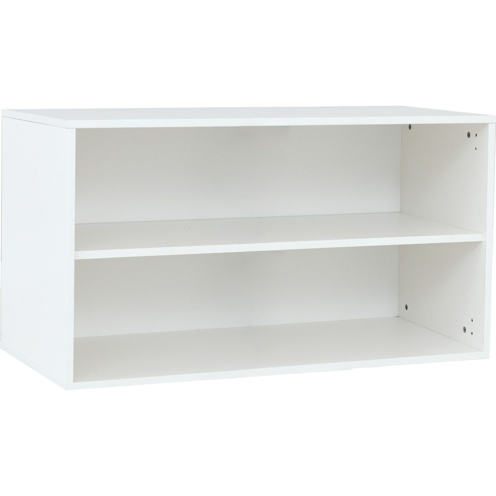 Quadro - vysoký hlboký nadstavec, šírka 104 - biely