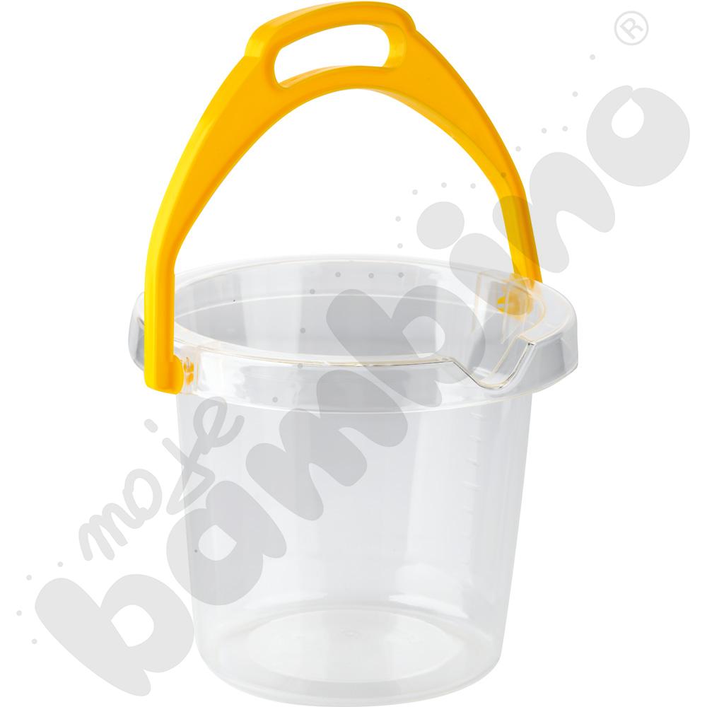 Transparentne wiaderko