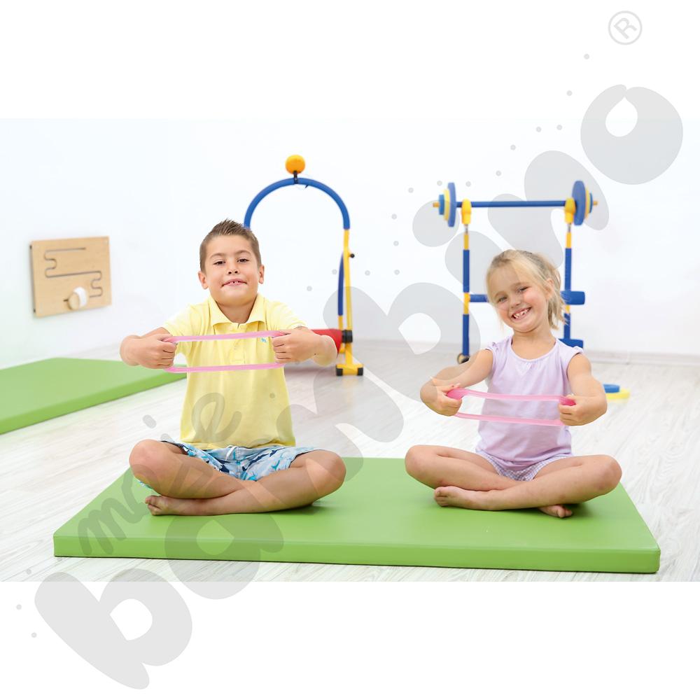 Żelowa opaska do rozciągania ciała (opór słaby)