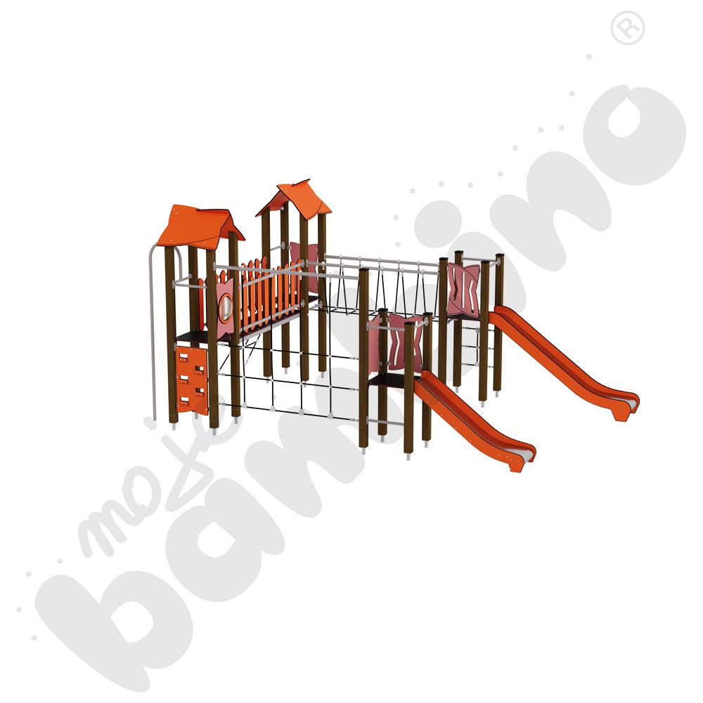 Zestaw Urbi 9, słupy drewniane A