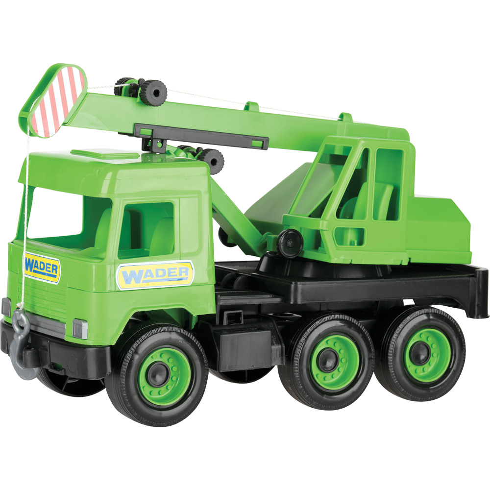 Middle Truck - zelený žeriav