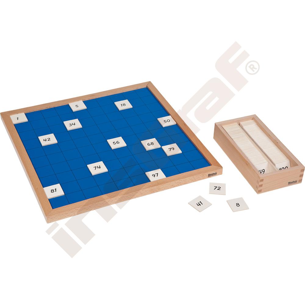 
Montessori Hundertertafel
