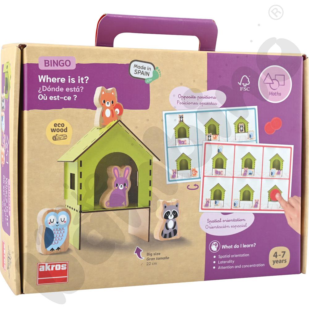 Gdzie jest zwierzątko - poznajemy przyimki