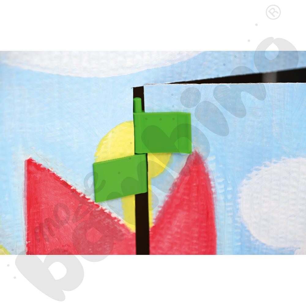 Klipsy do konstrukcji kartonowych