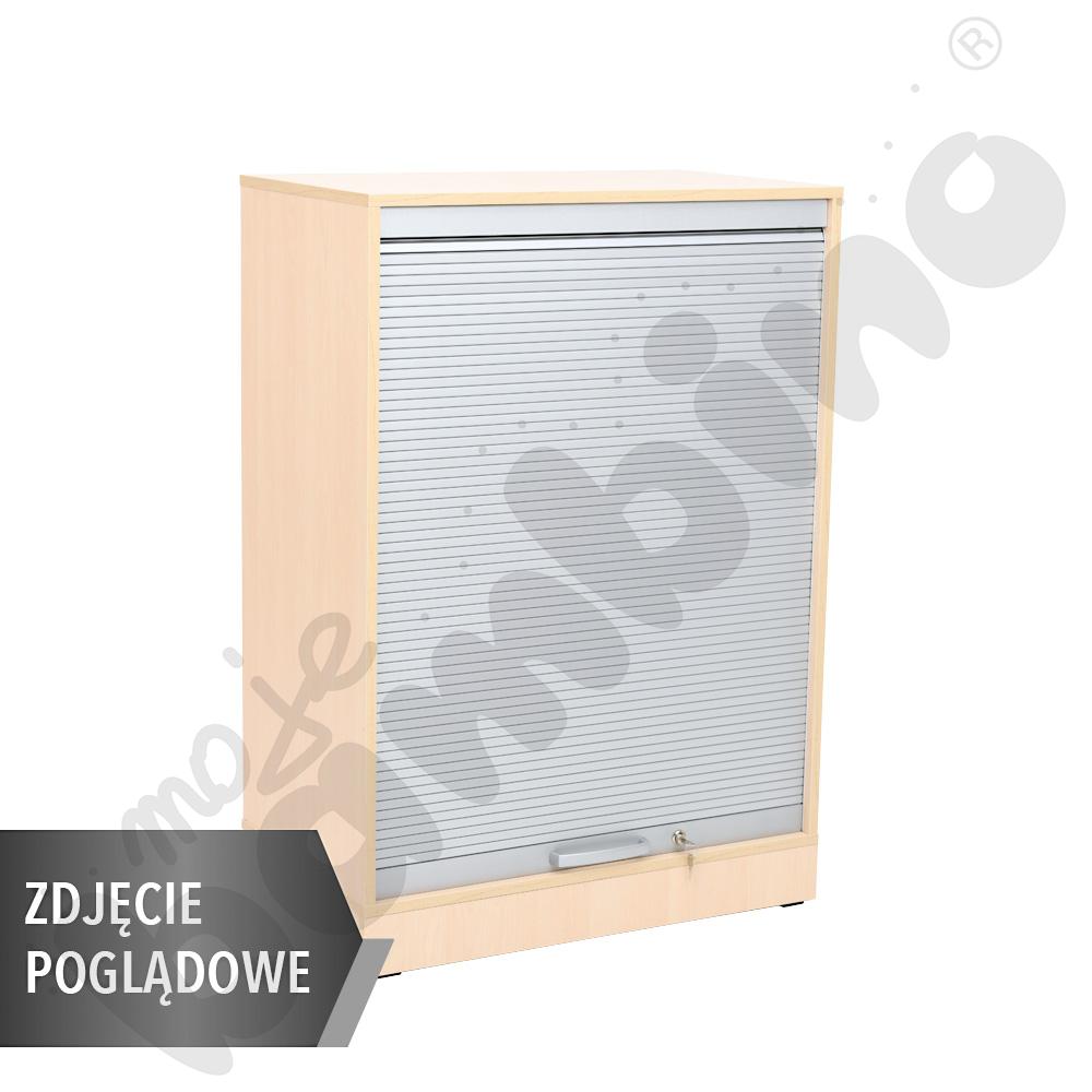 Regał Grande L z żaluzją głęboki – biały