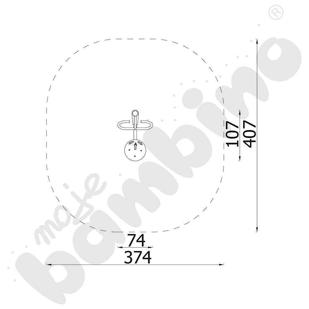 Twister - wolnostojący