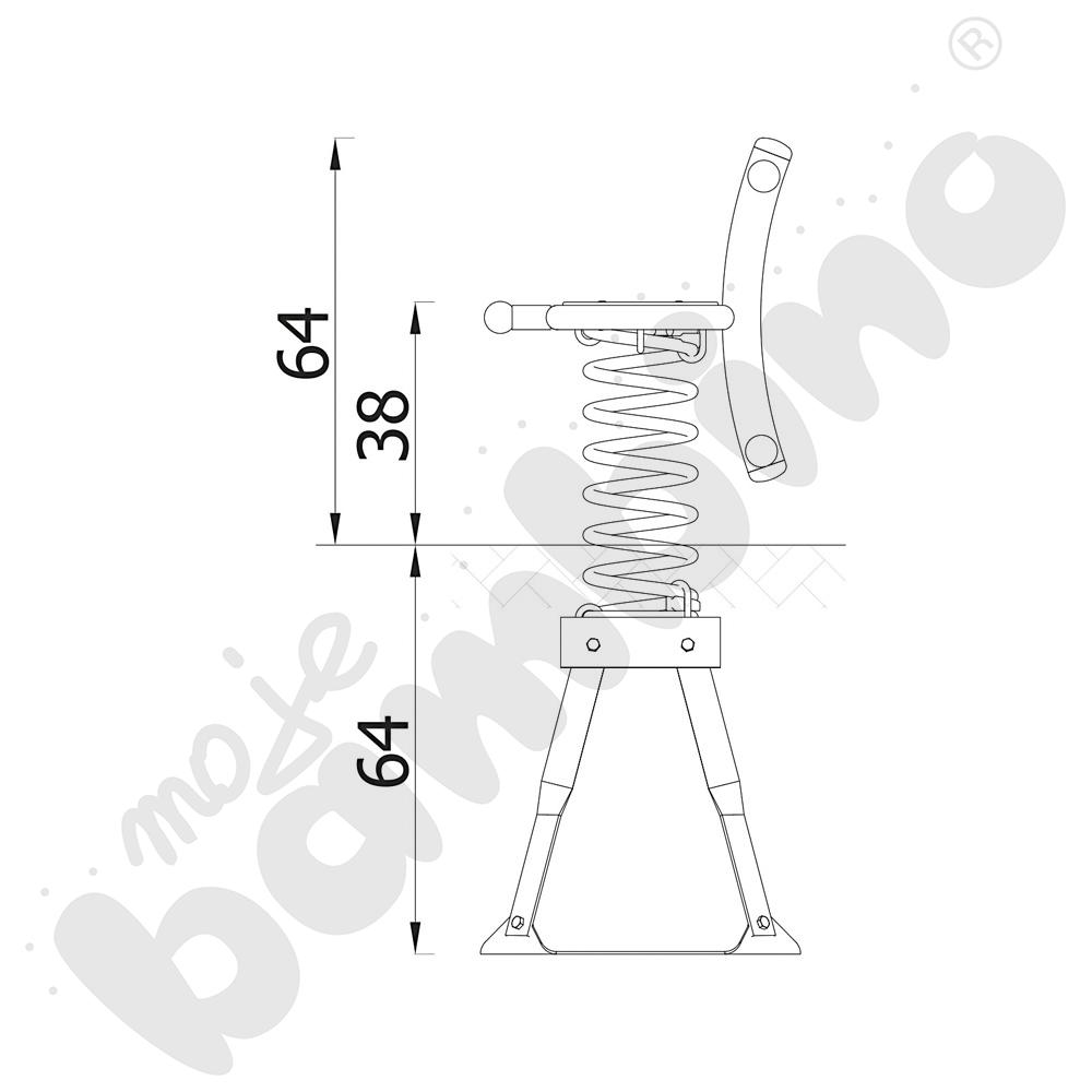 Action4Kids Lime - bujak 1-osobowy