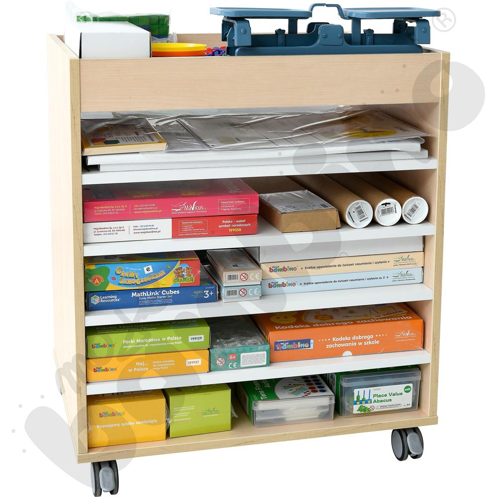 Organizer Quadro z pomocami dla klas 1-3, klon jasny