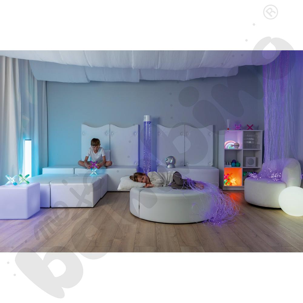 LED lampa - veľká kocka