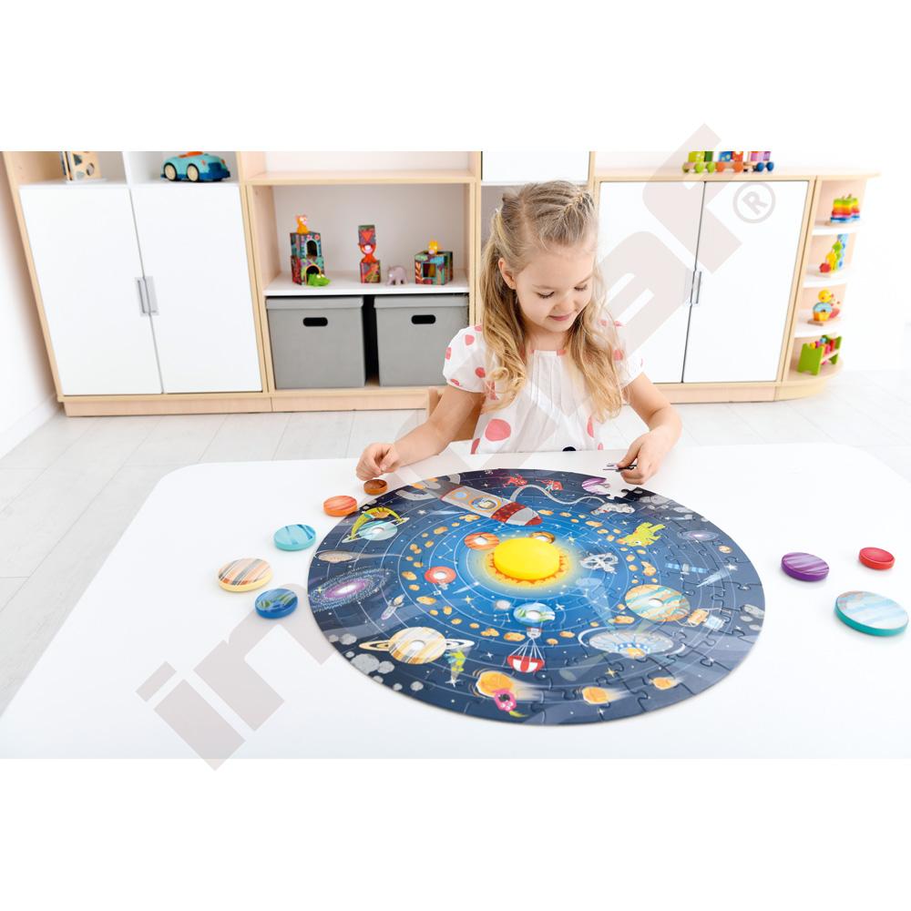 Puzzle se sluneční soustavou 