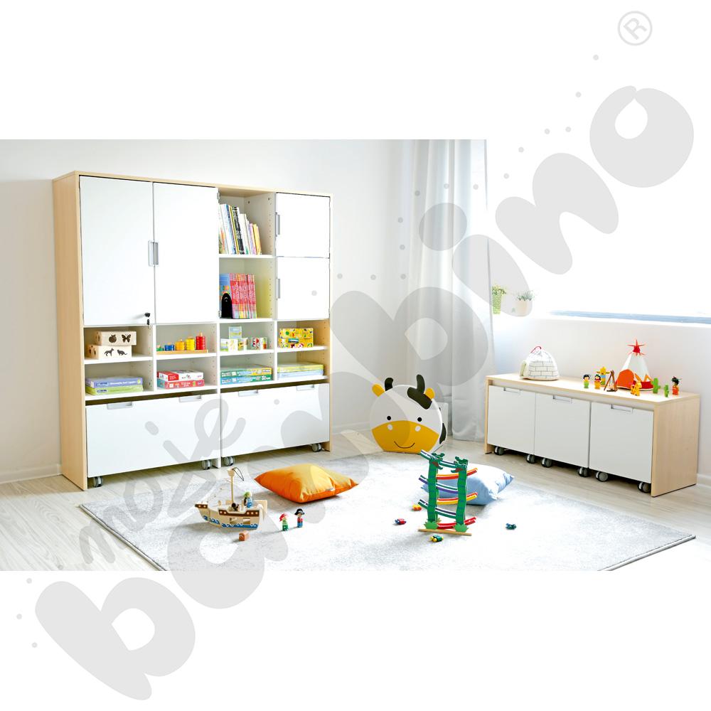 Quadro - zestaw 47, 90 st., skrzynia klon jasny