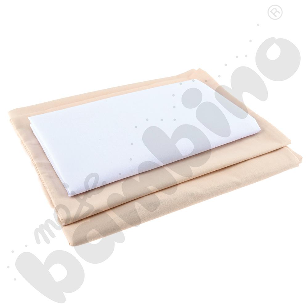 Komplet pościeli przedszkolnej - beżowej