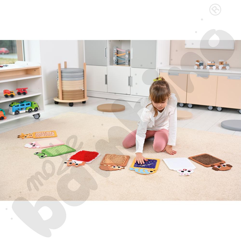 Sensoryczne maty dotykowe - zwierzątka