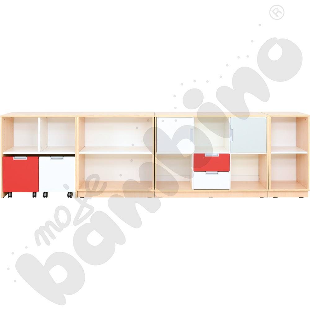 Quadro - zestaw 90, 90 st., skrzynia klon jasny