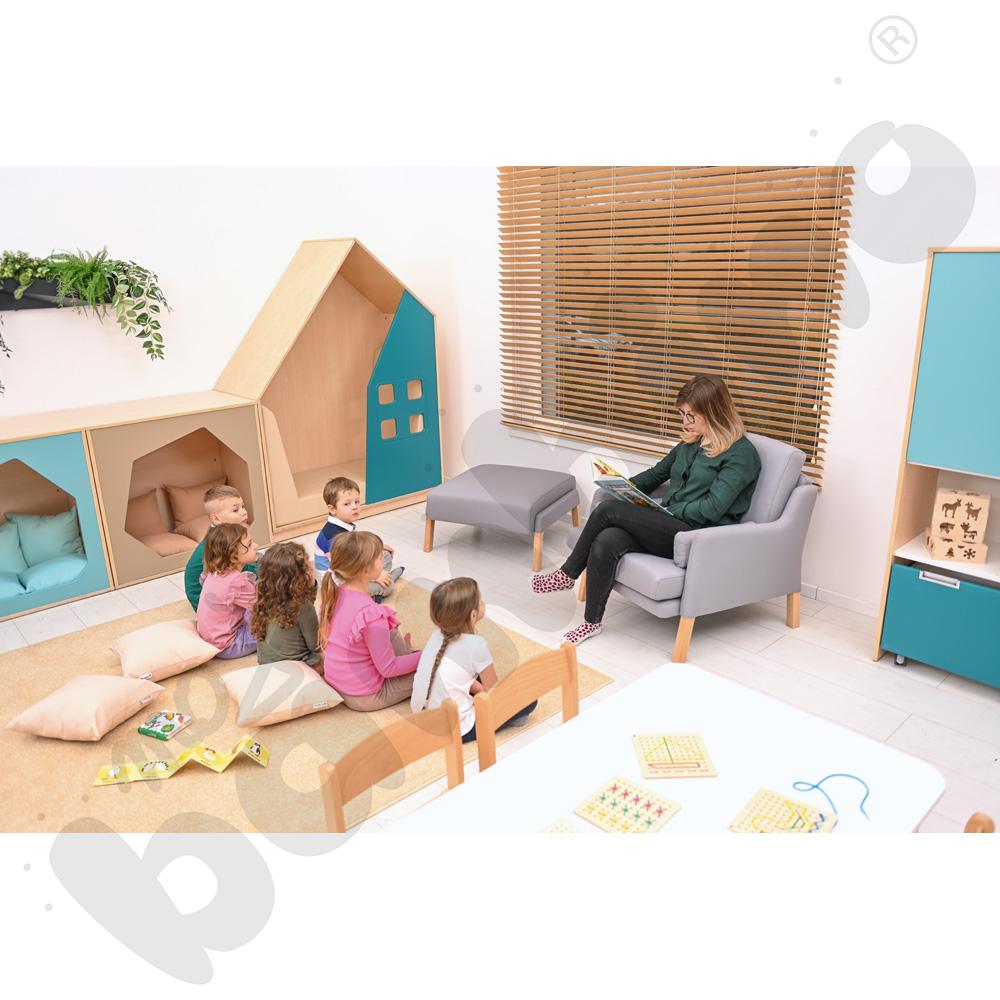 Quadro - kryjówka jasnobrązowa