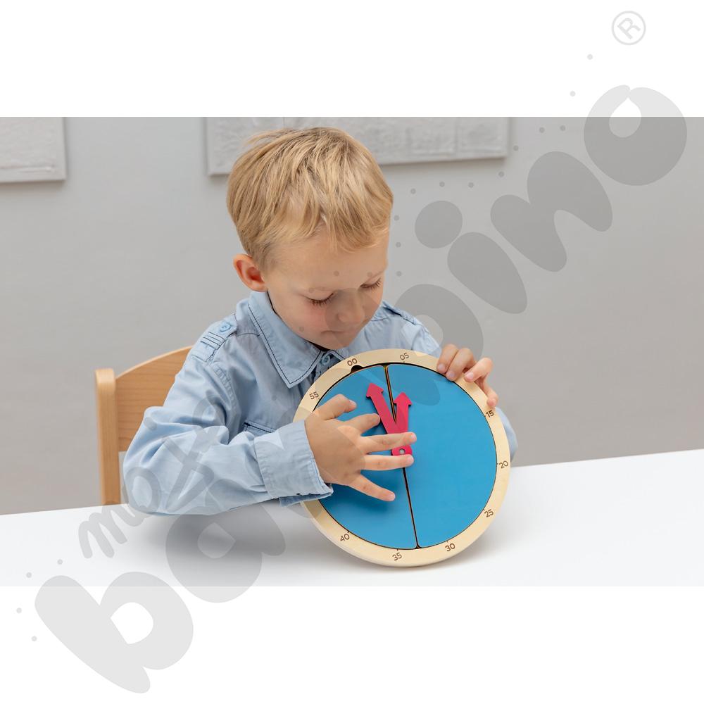 Zbudujmy czas - zegar do nauki