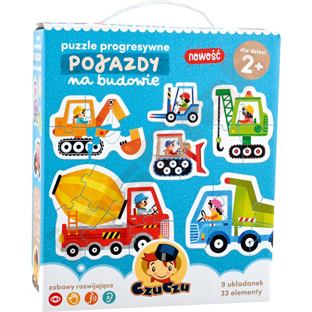 Stavební vozidla - puzzle