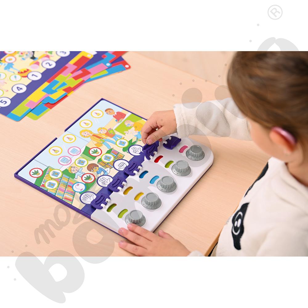 Colorcode - karty zadań - ilości od 1 do 5 