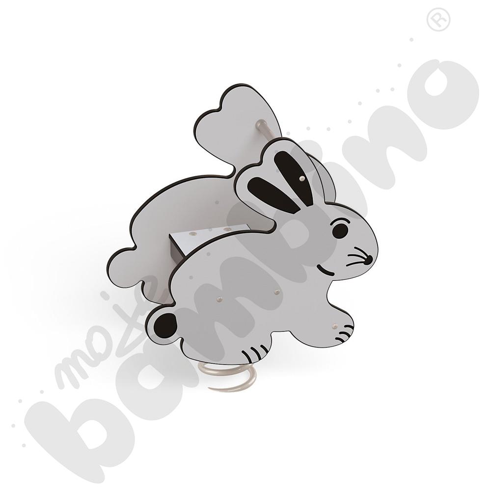 Sprężynowiec Zajączek na podstawie betonowej