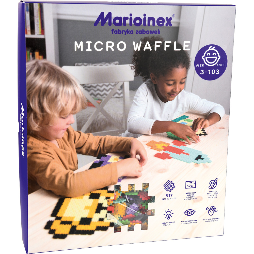 Micro vafle - oblátky, 517 dielov