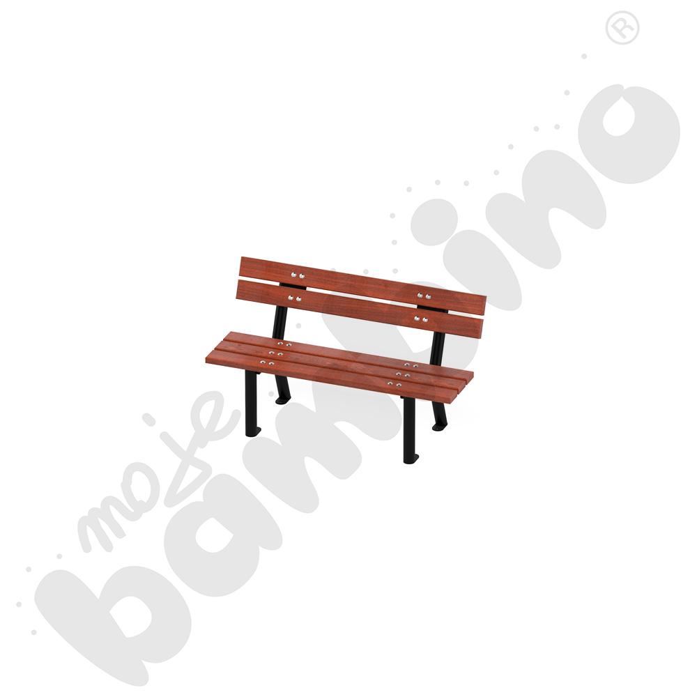 Ławka dziecięca Gapcio, mahoń