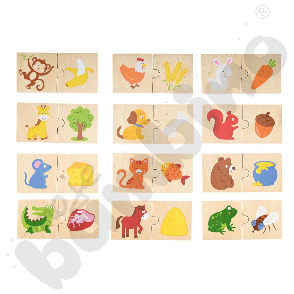 Puzzle Nakarm zwierzątko
