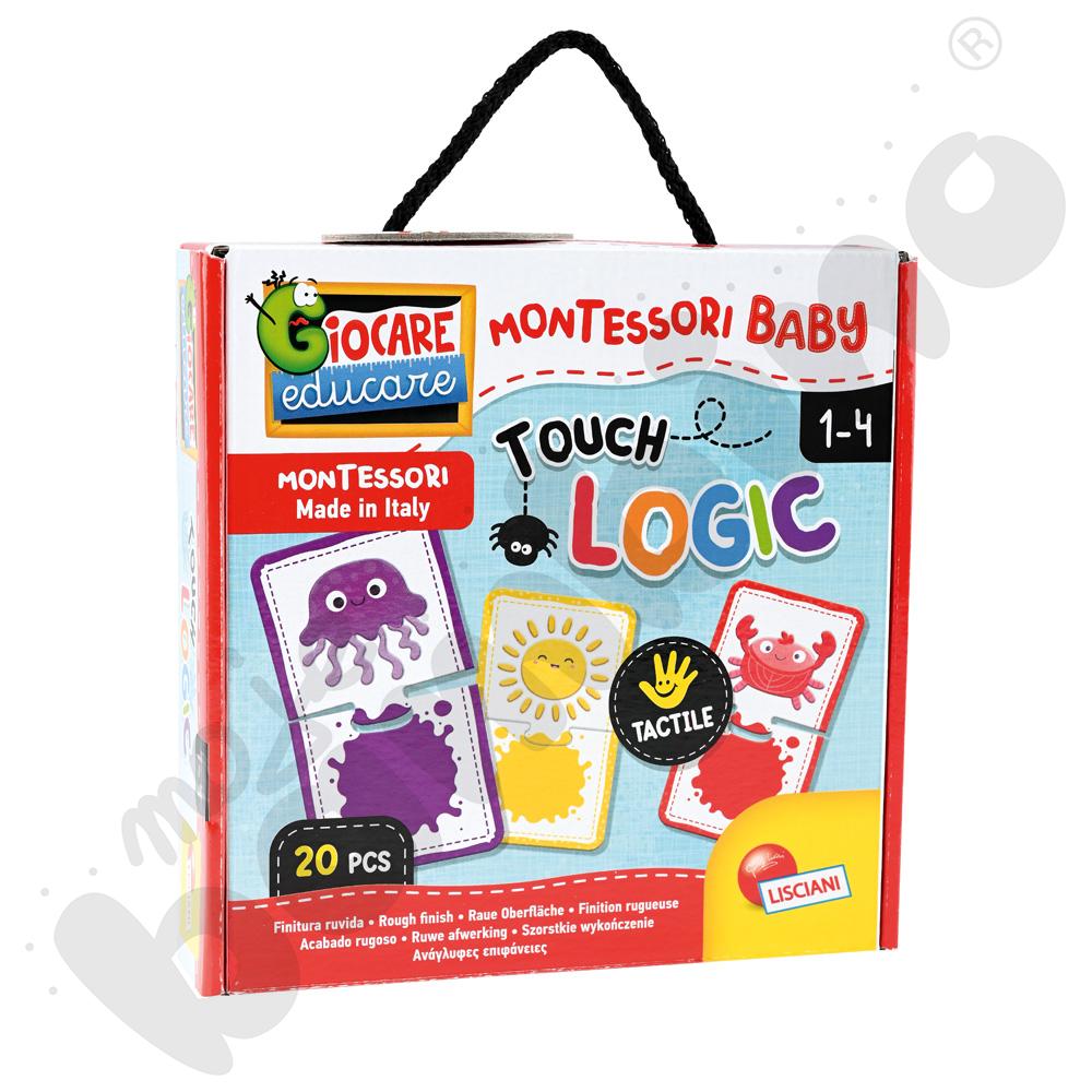 Dopasuj kolor - układanka dotykowa Montessori