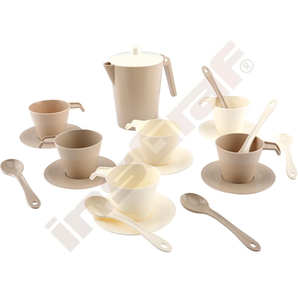 
Kaffeeservice Natur, 19 Teile
