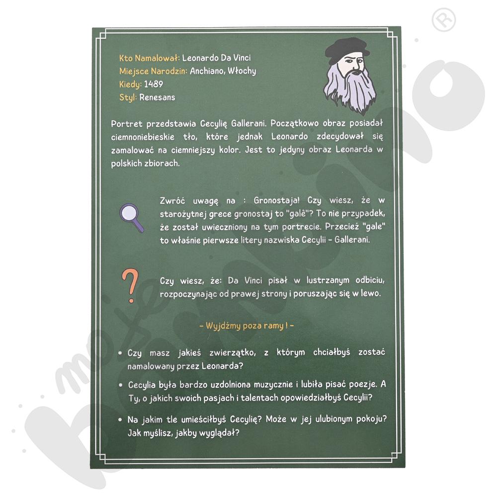 Dama z Gronostajem - pakiet artystyczno-dydaktyczny dla uczniów