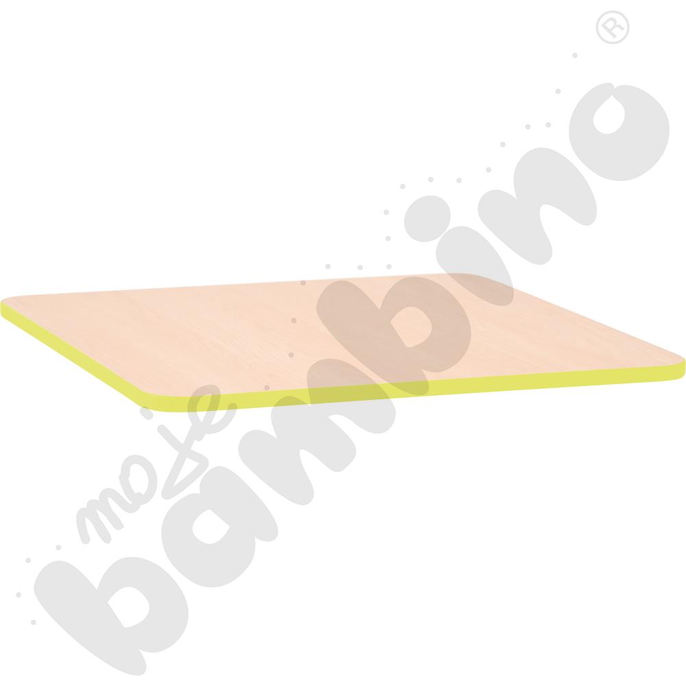 Blat Quadro klon jasny kwadratowy, limonkowe obrzeże