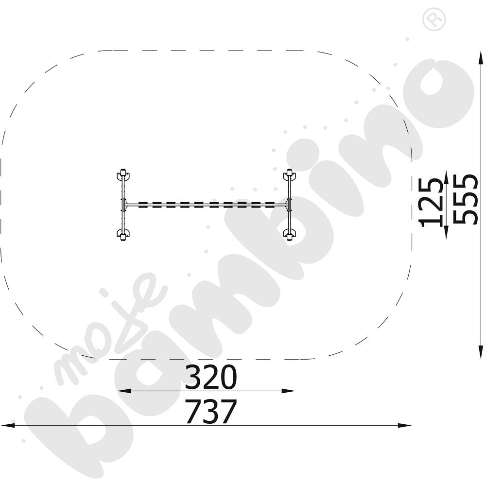 NinjaWorkout Master - Podniebna ścianka