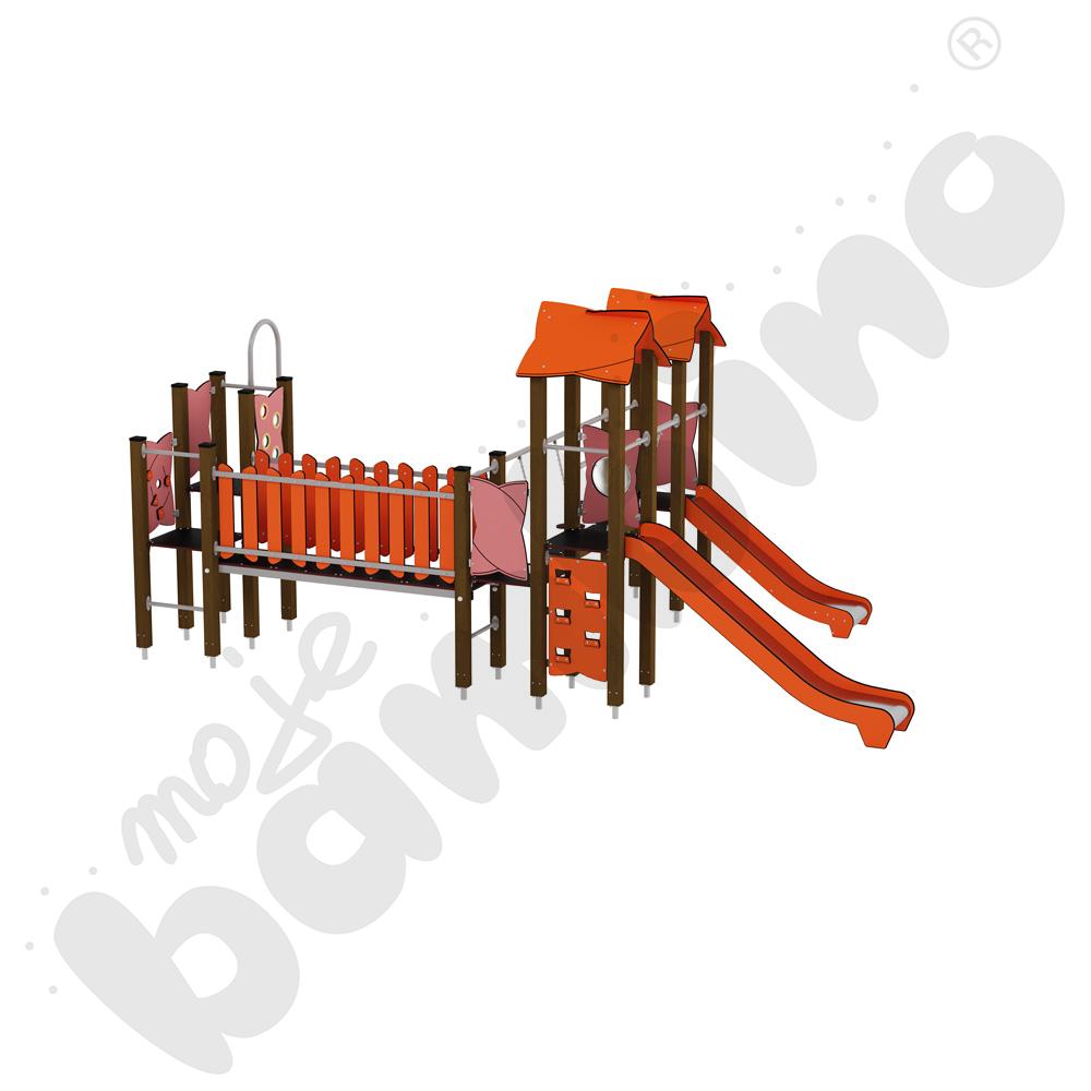 Zestaw Urbi 8, słupy drewniane A