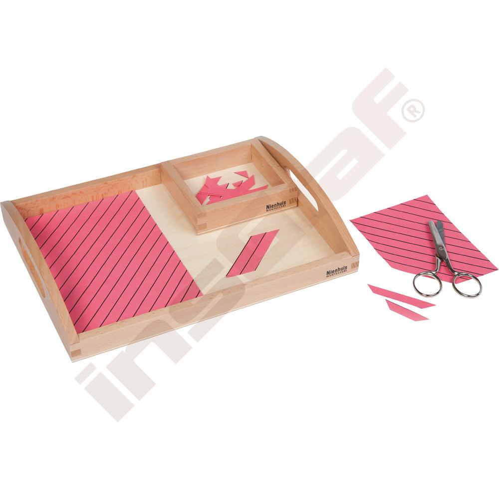 Montessori tác pro střihání 