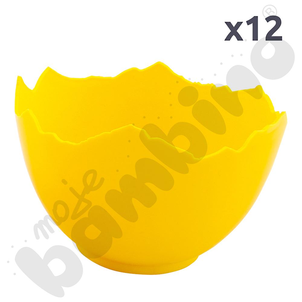 Doniczki - skorupki, śr. 13 cm, 12 szt.