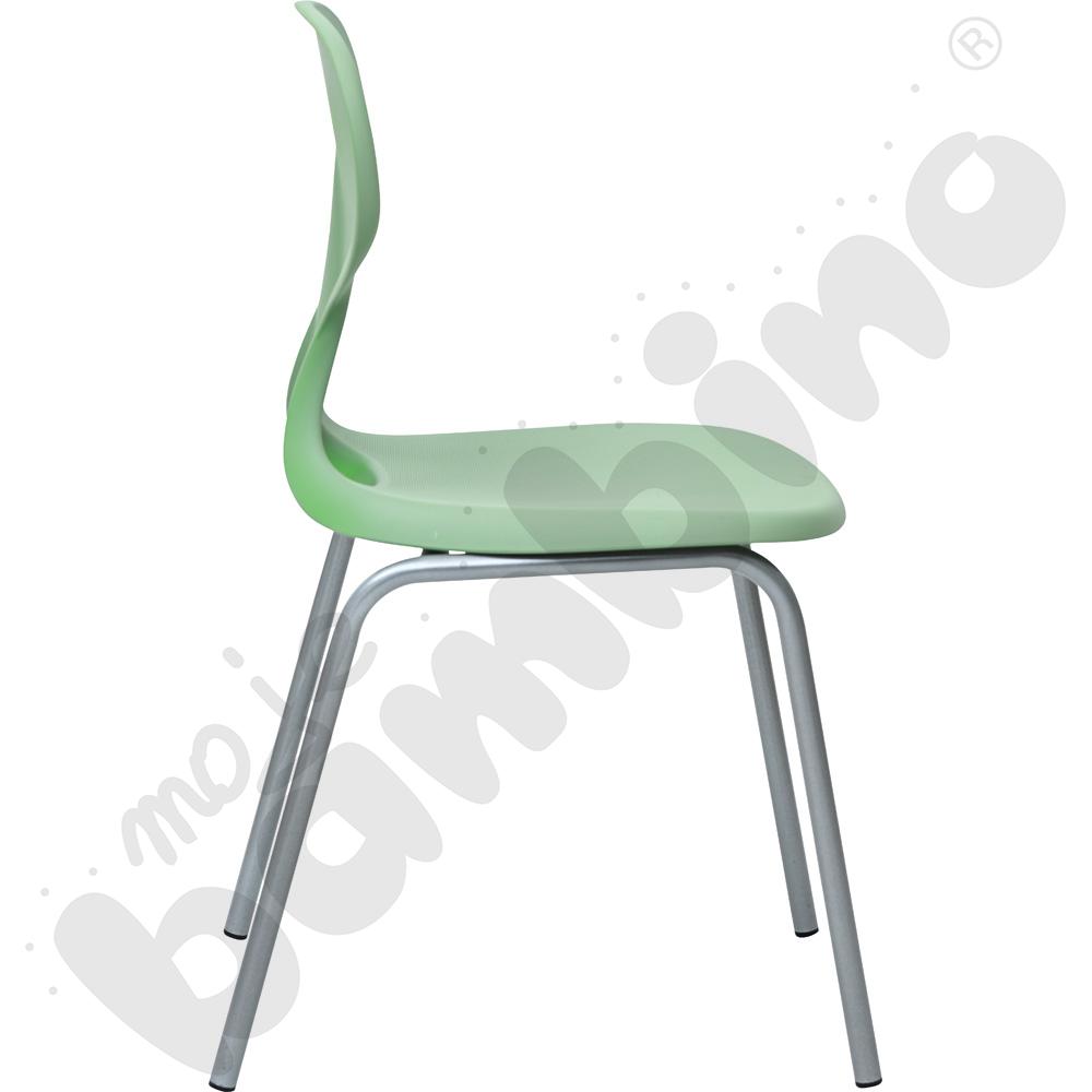 Krzesło Colores rozm. 6 oliwkowe, stelaż aluminium