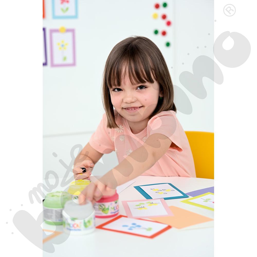 Farby do malowania palcami - 6 szt.