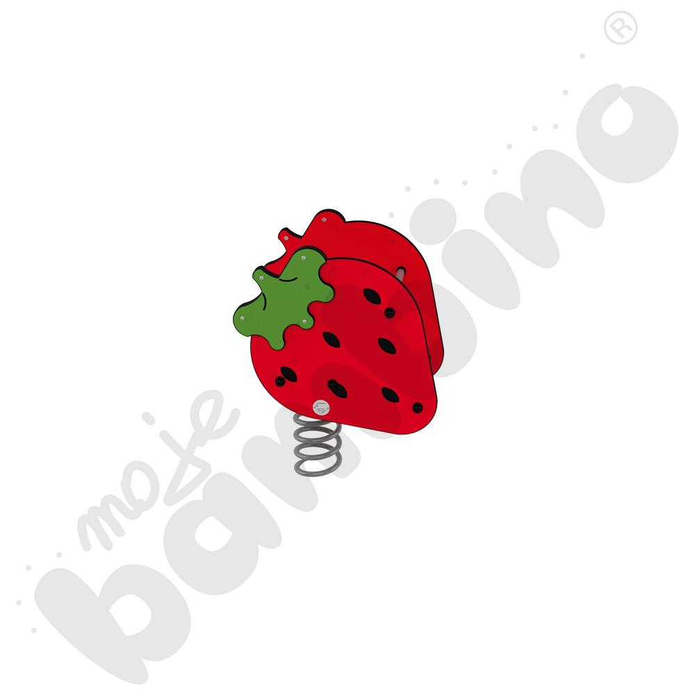 Sprężynowiec Truskawka na podstawie betonowej