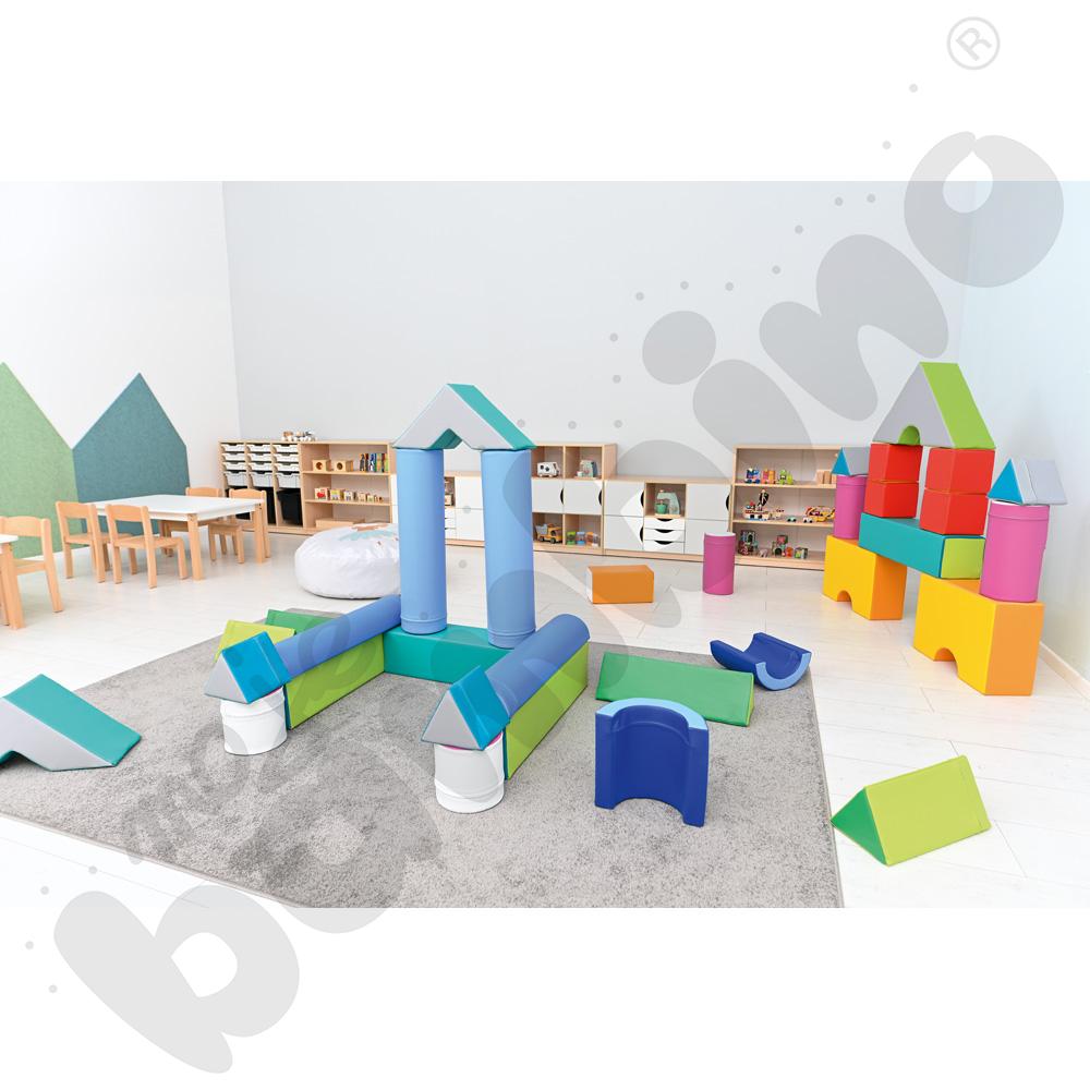 Zestaw małych klocków piankowych, 33 elem.