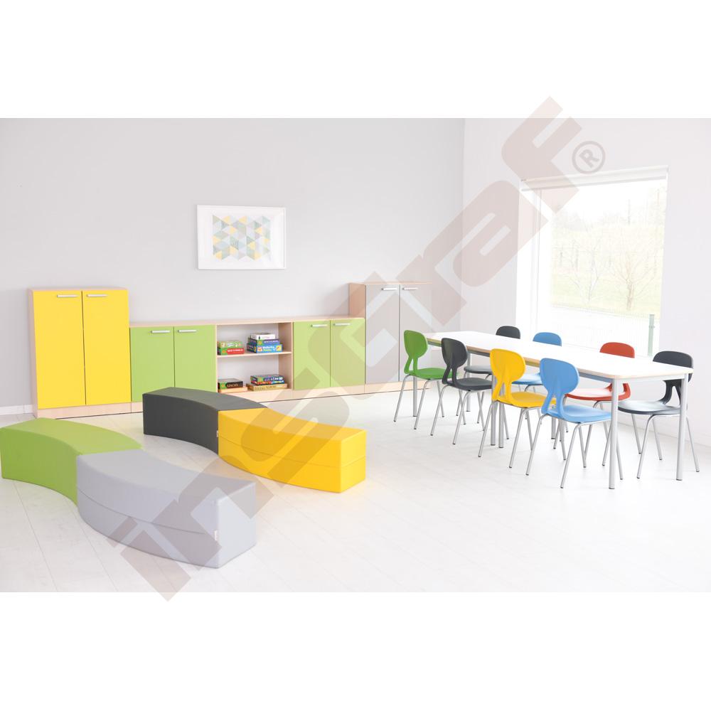 Grande Türen für Schrank L, 90° - grau