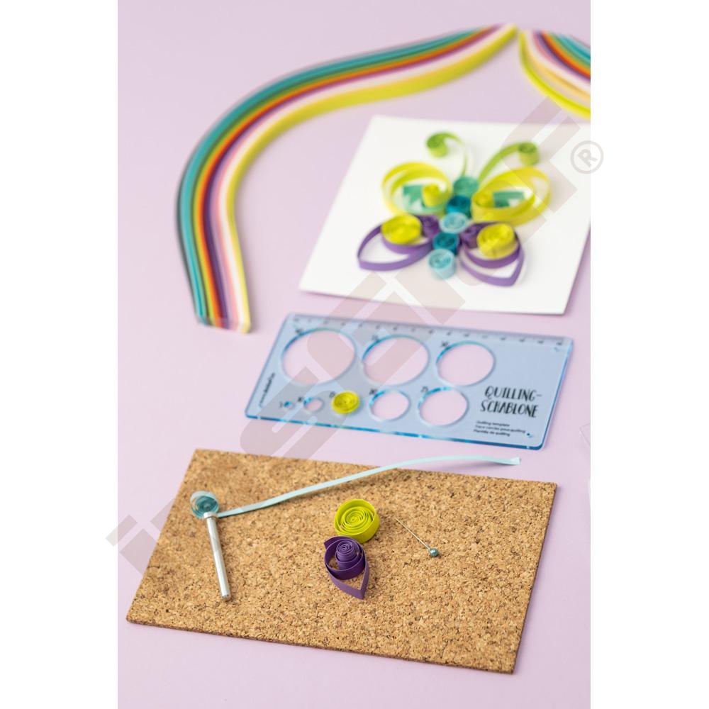 Quilling - Bastelset, pastell