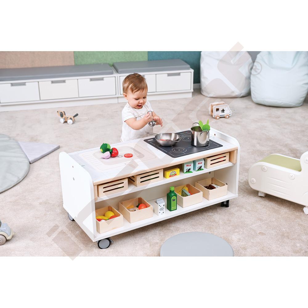 Mobilní koutek Quadro 253 - korpusy bílé