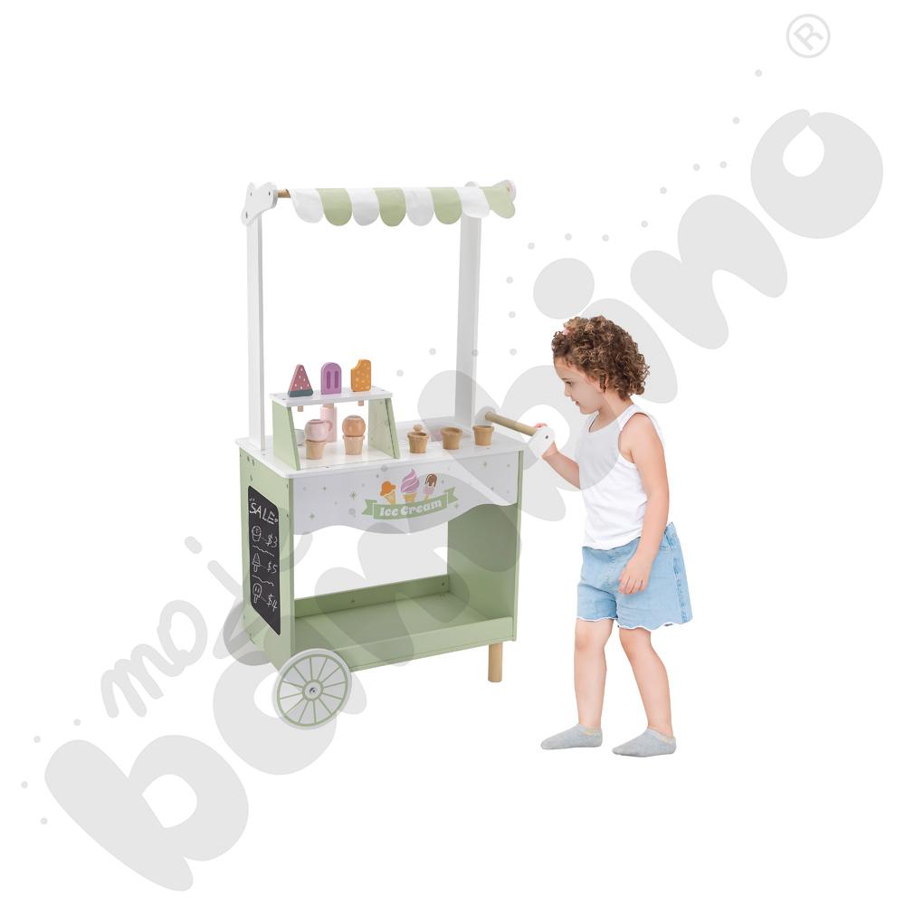 Lodziarnia ze słodkościami