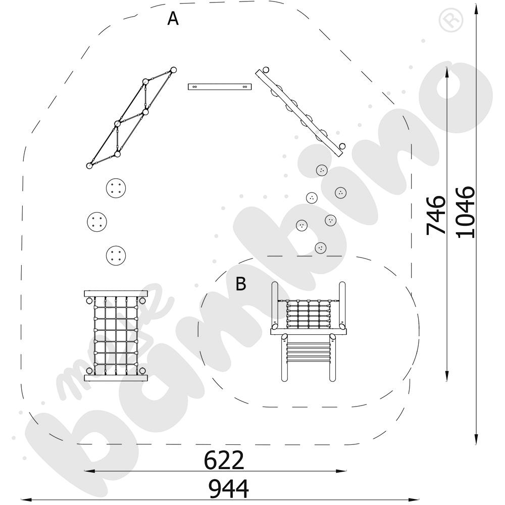 Tor przeszkód Robinio