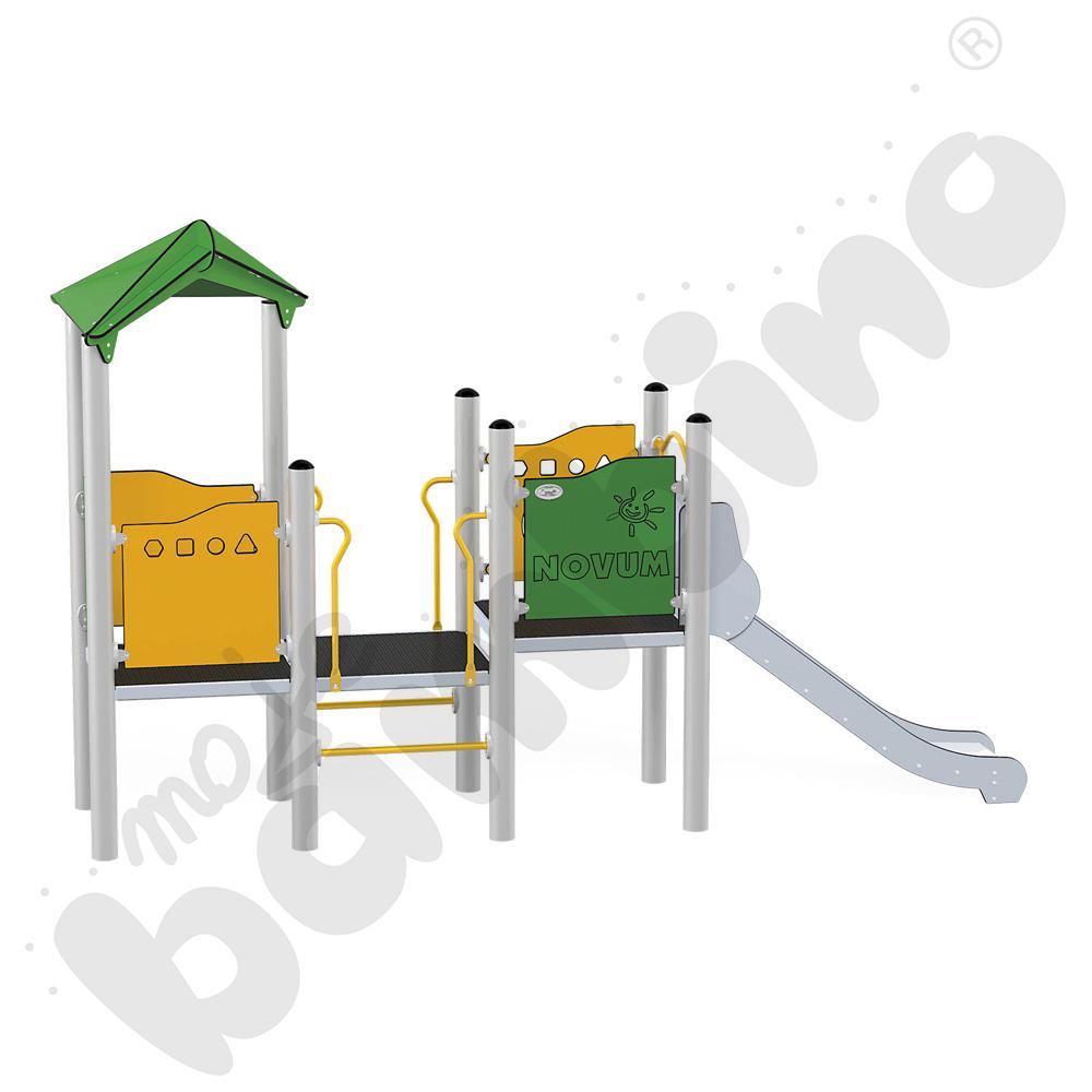 Orbis - wieża 3, metalowe słupy