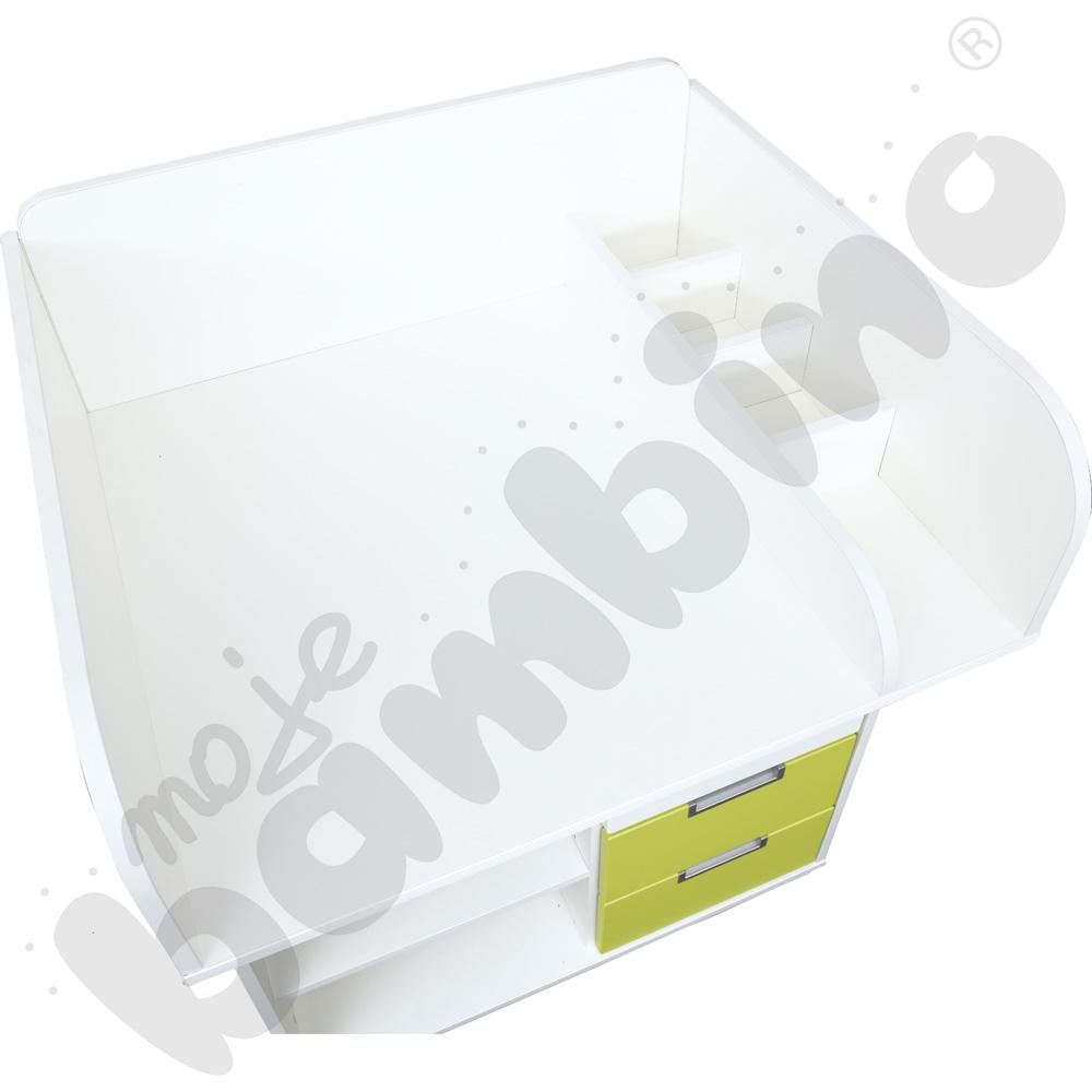 Przewijak z szafką Quadro, biały