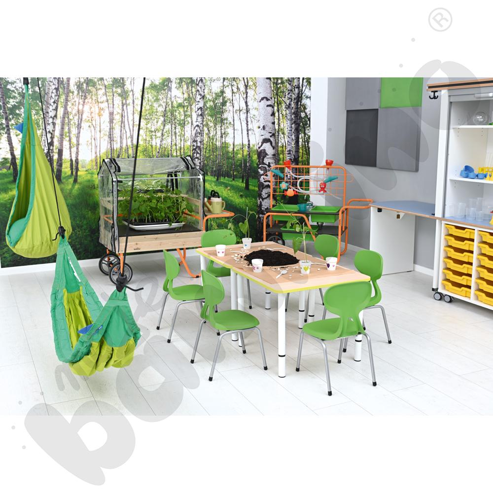 Krzesło Colores rozm. 2 zielone