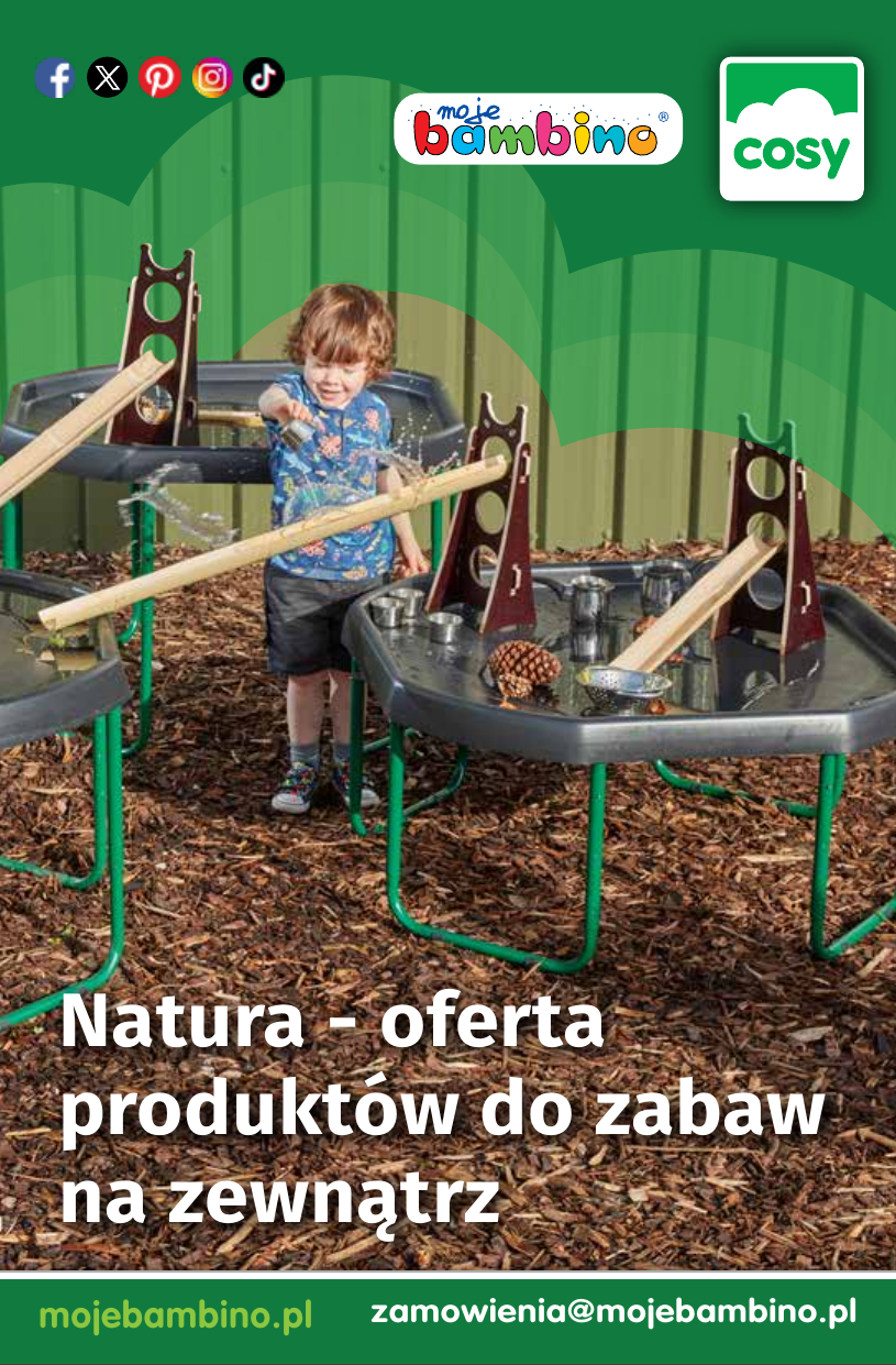 Natura - oferta produktów do zabaw na zewnątrz mojebambino.pl zamowienia@mojebambino.pl