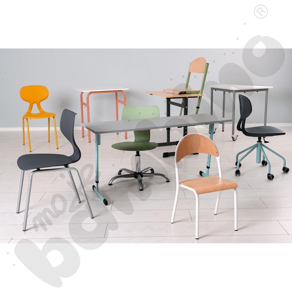 Krzesło Colores rozm. 6 żółte