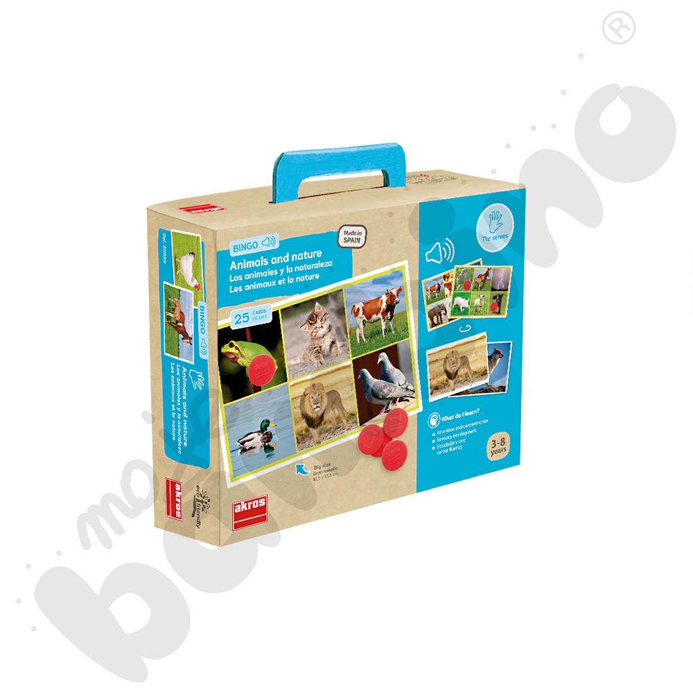 Zwierzęta i natura. Lotto dźwiękowe